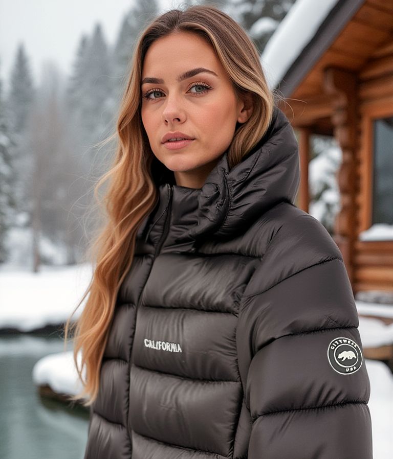 Citywear Patch Puffer