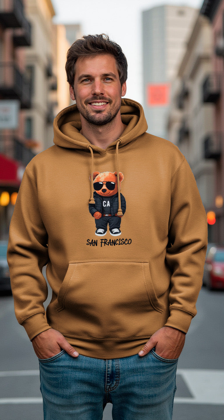 Bear in Jeans - Hoodie