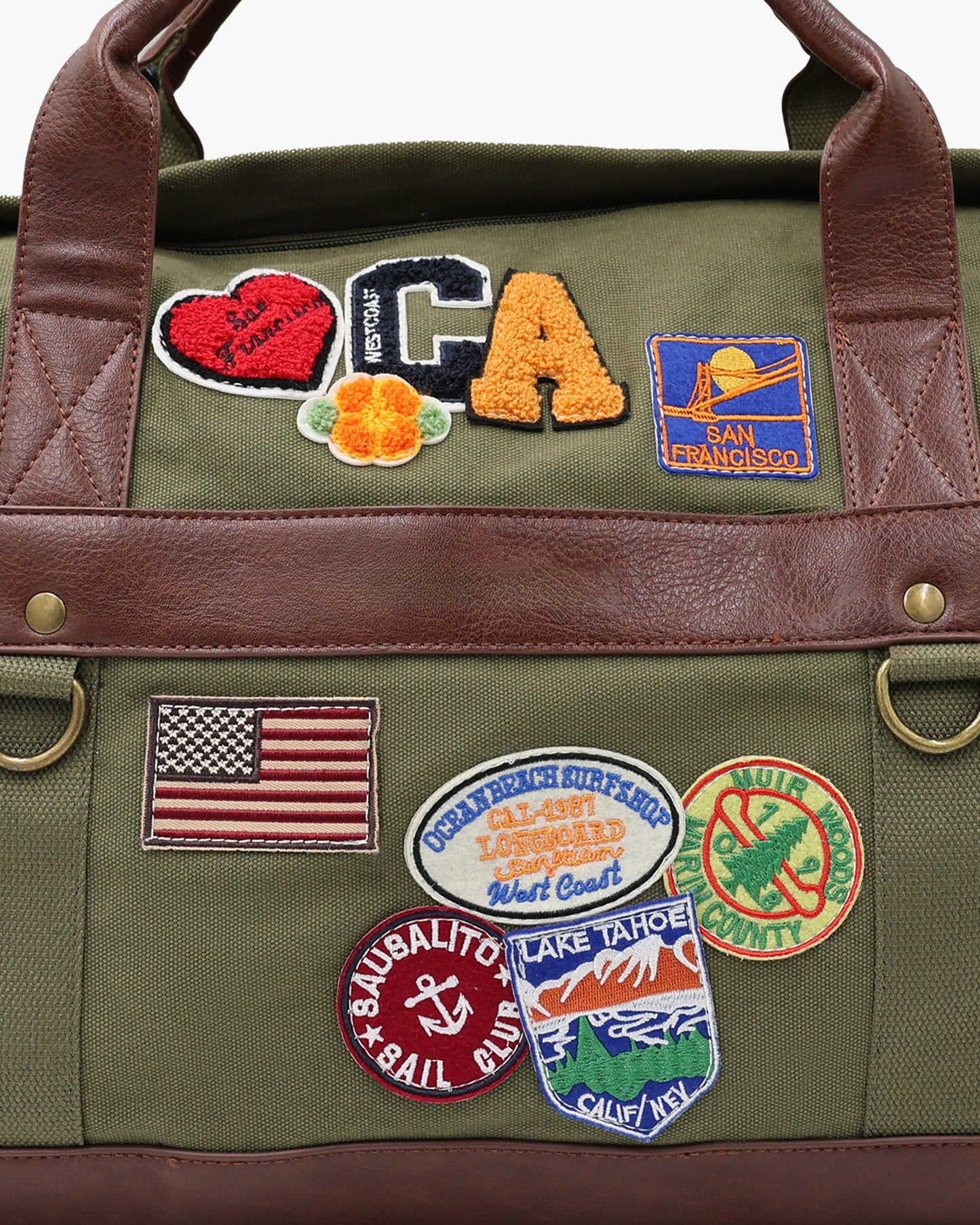 Bay Area Patch Heritage Duffel