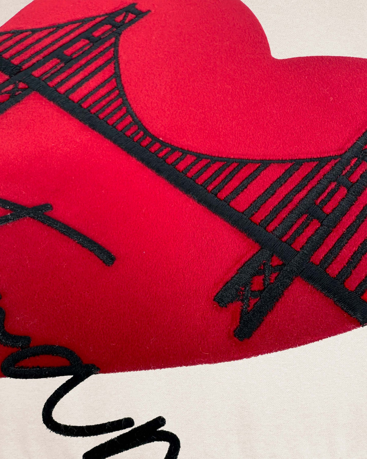 SF Velvet Heart Crewneck