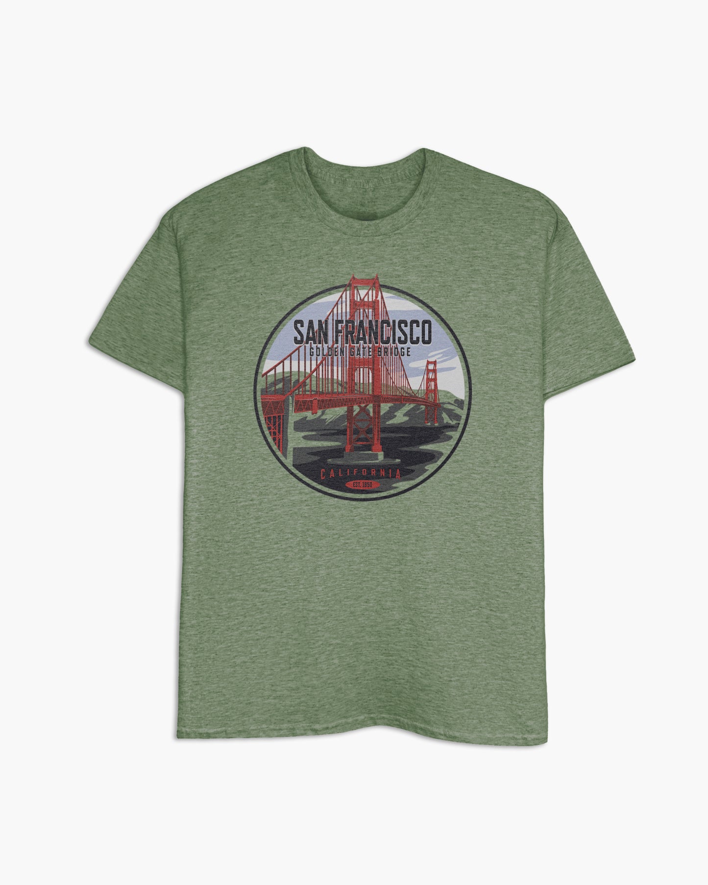 1850 GGB landscape T-shirt