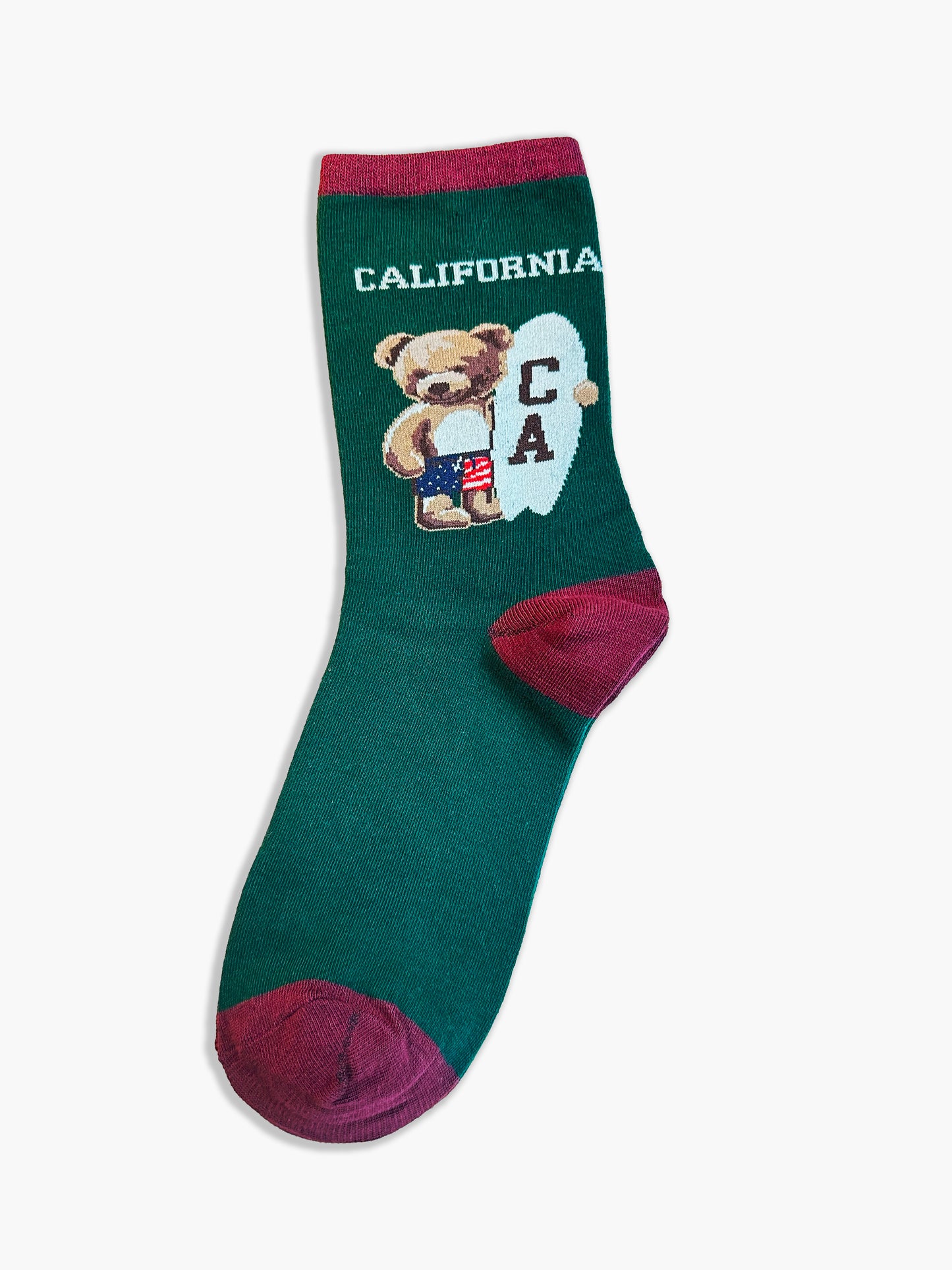 Surf Teddy Socks