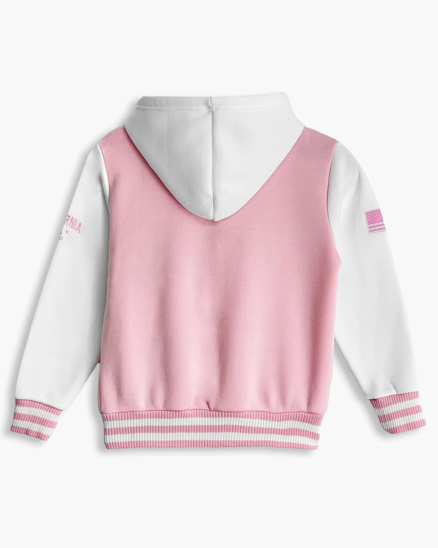 Zip Hooded Varsity Jacket Kids