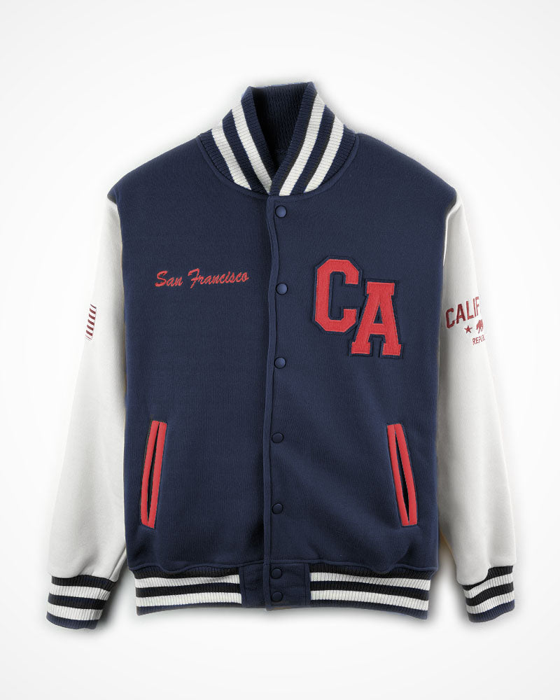 SF Varsity Jacket - Crewneck