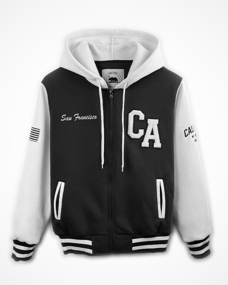 SF Varsity Jacket - Hooded