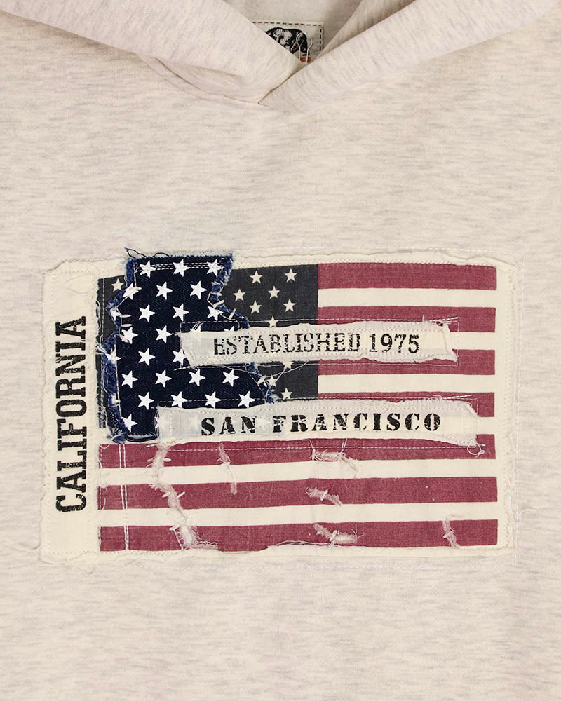 285 Vintage USA Flag Hoodie