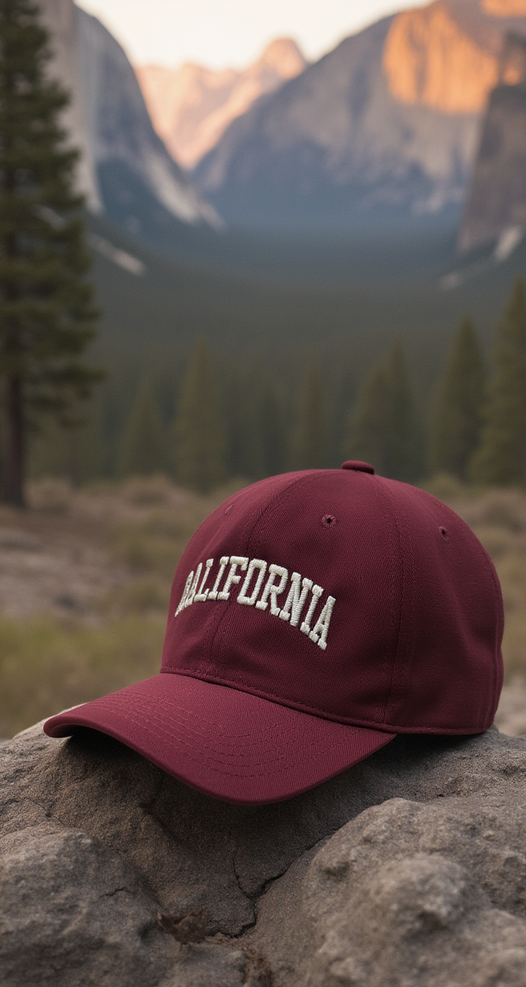 CALIFORNIA college cap
