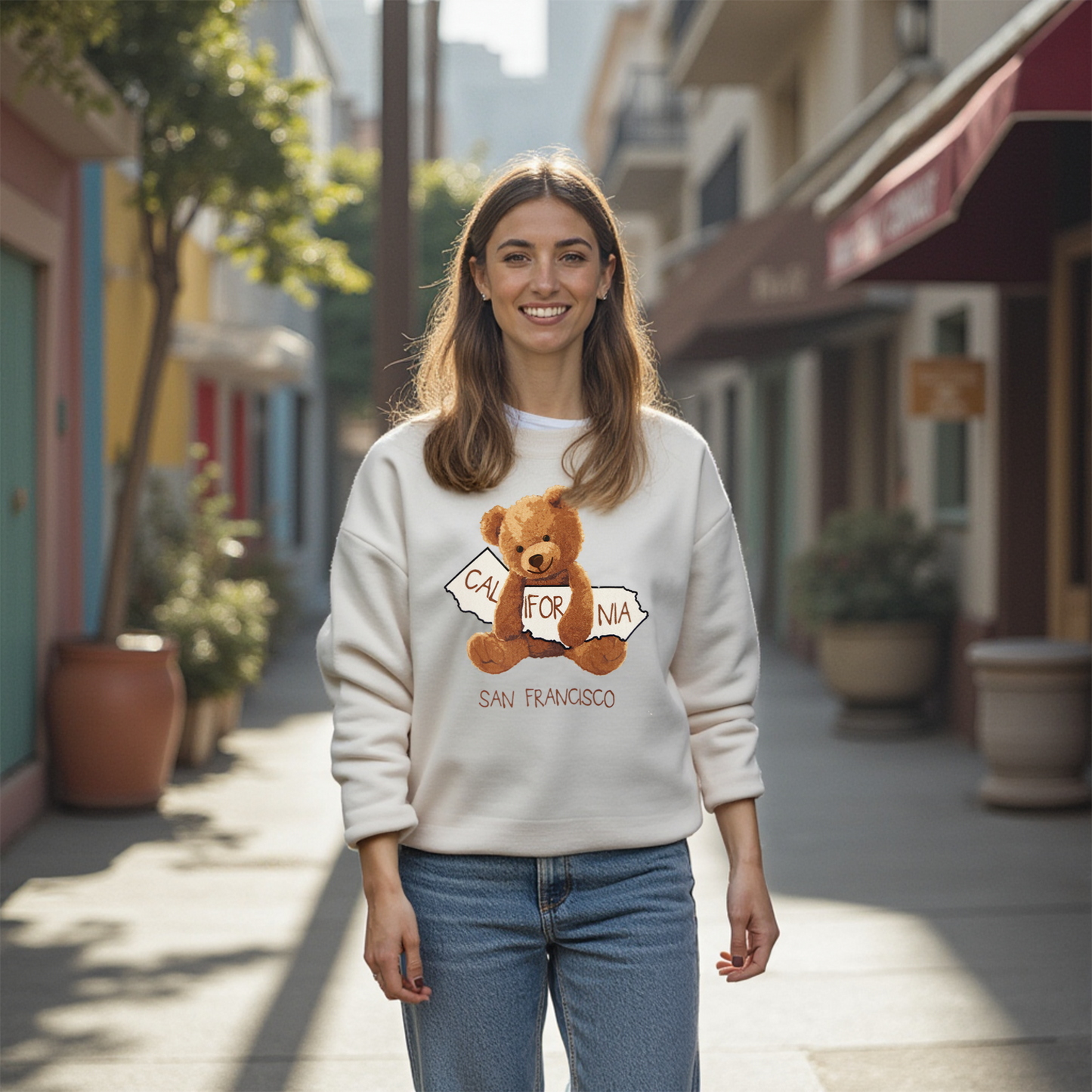 SF Teddy State Crewneck