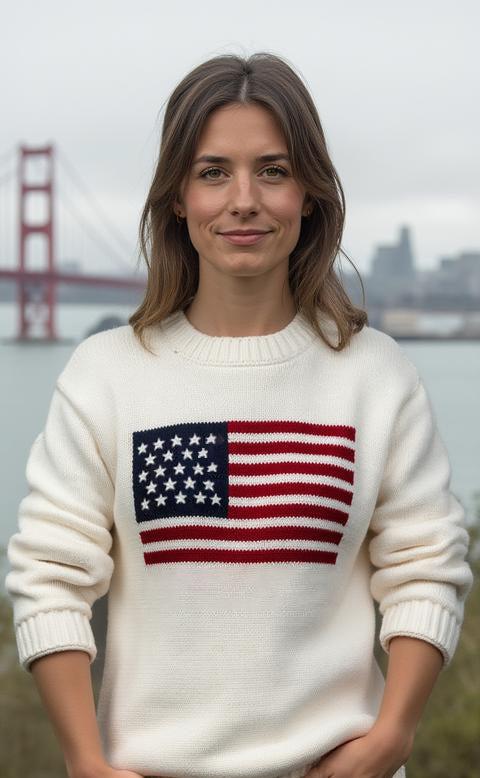 USA Flag Knit