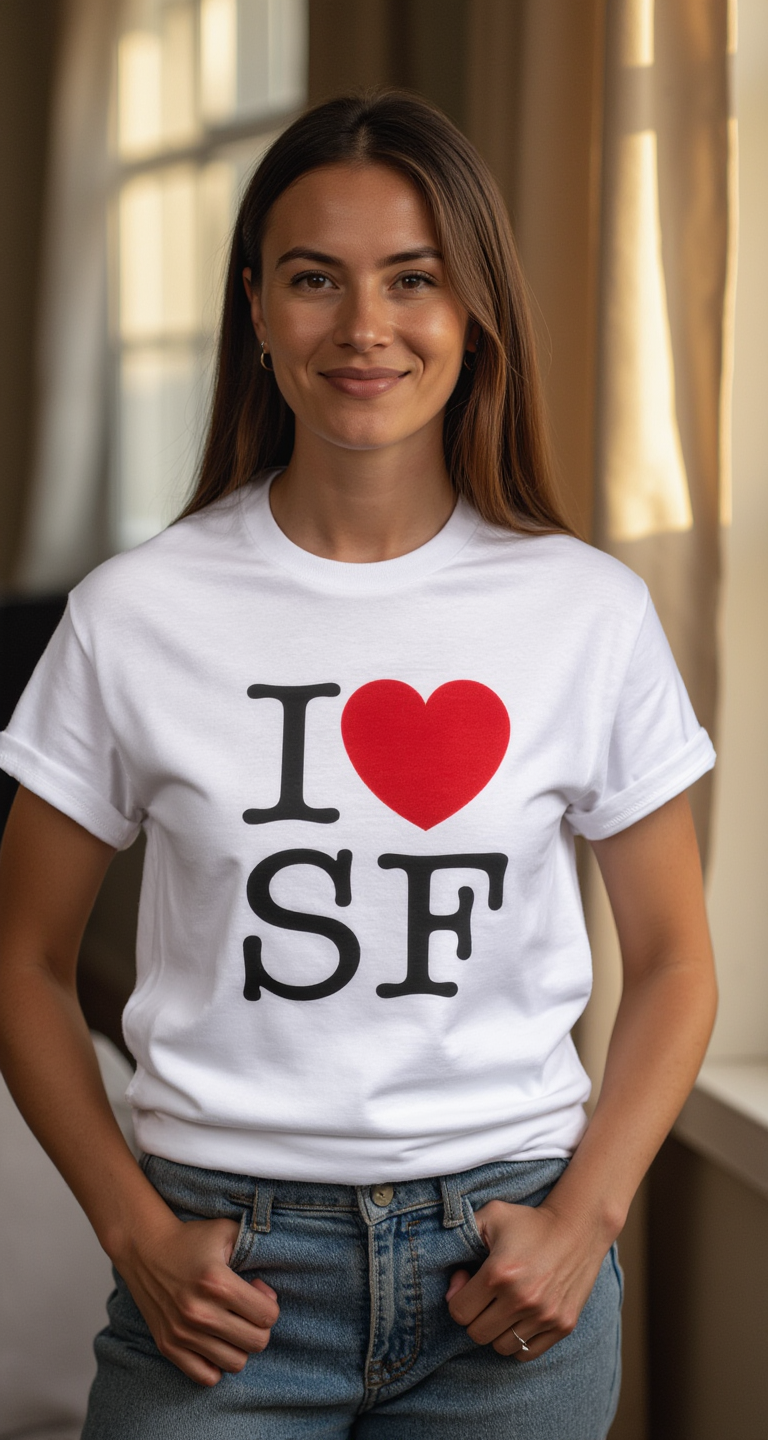 I Love SF T-shirt