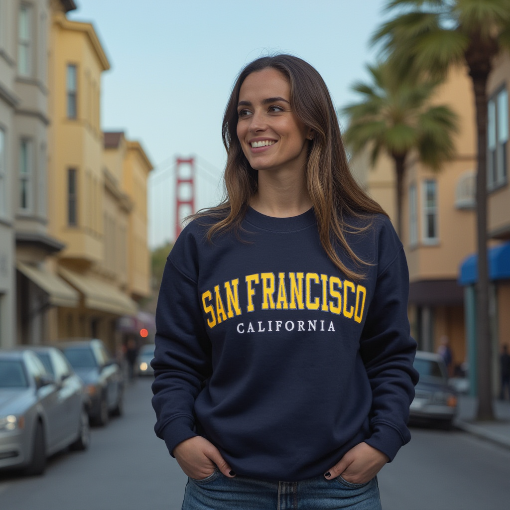 SF College Crewneck