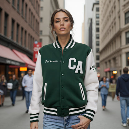 SF Varsity Jacket - Crewneck – SF Citywear