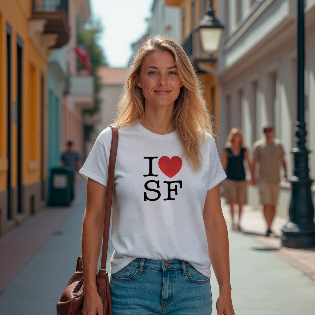 I Love SF T-shirt