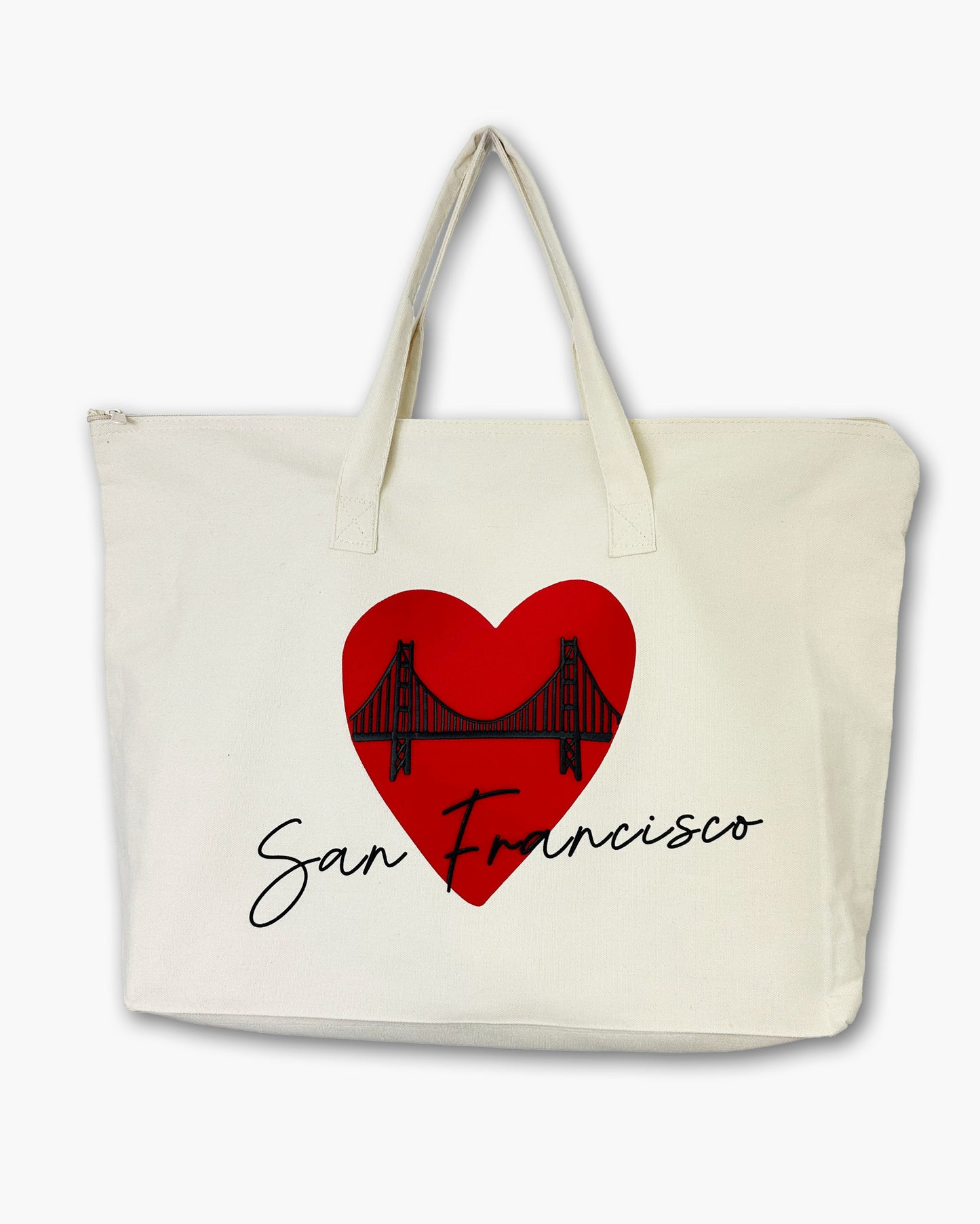 SF Heart Tote Bag