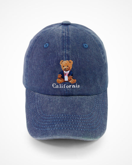 ロンハーマンカフェ別注　BEAR STAFF CAP　ベアー刺繍キャップ CA teddy cap – SF Citywear