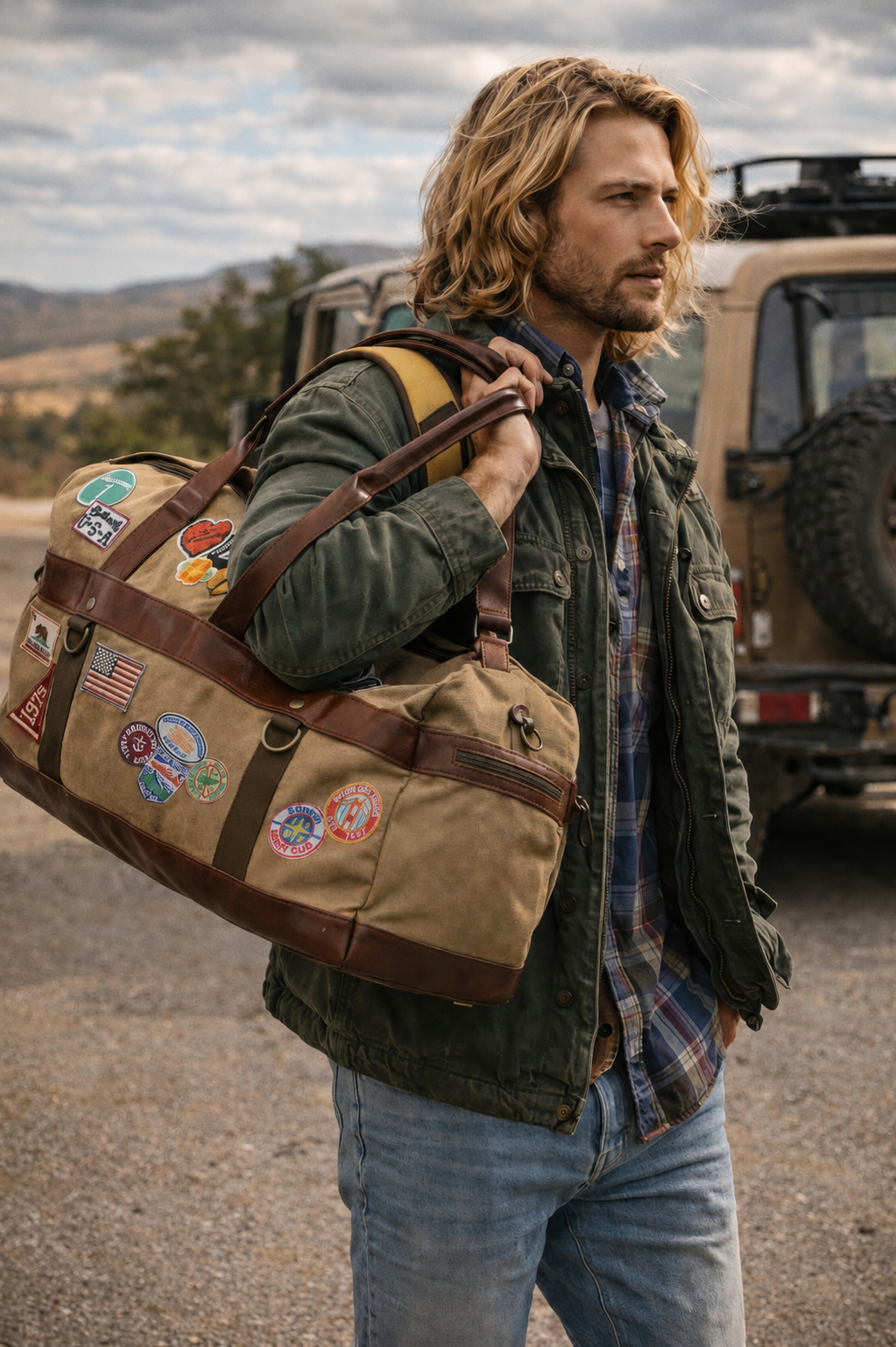 Bay Area Patch Heritage Duffel