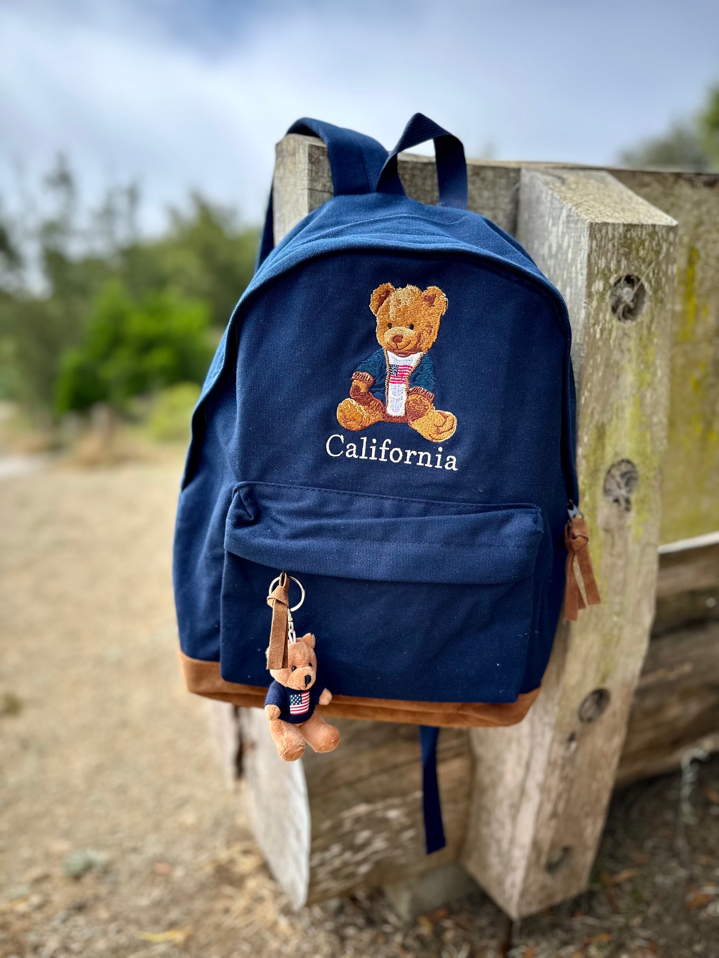 California Teddy Backpack