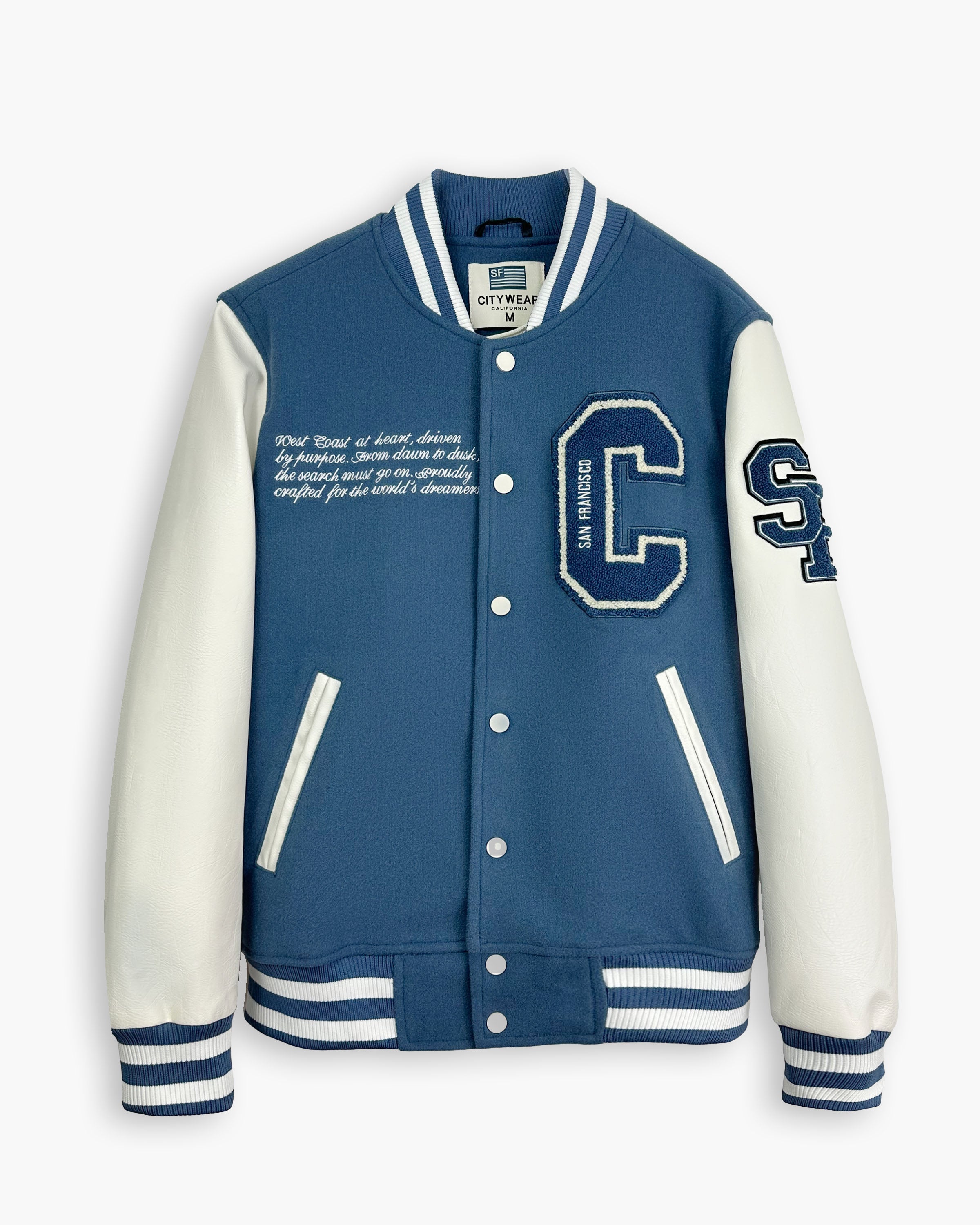 Cali Coast Varsity Jacket – SF Citywear