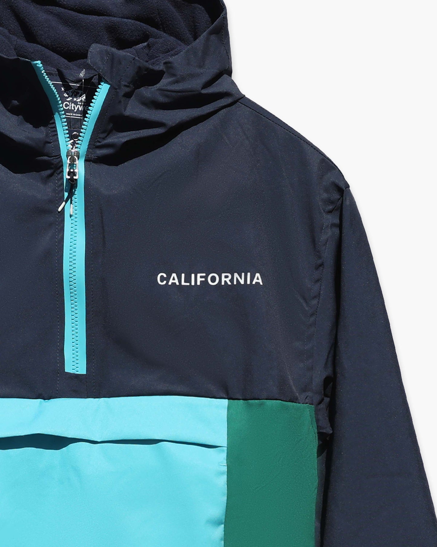 California Colorblock Windbreaker
