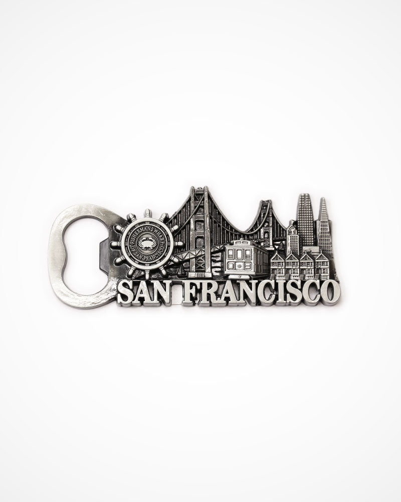 SF Skyline Opener Magnet