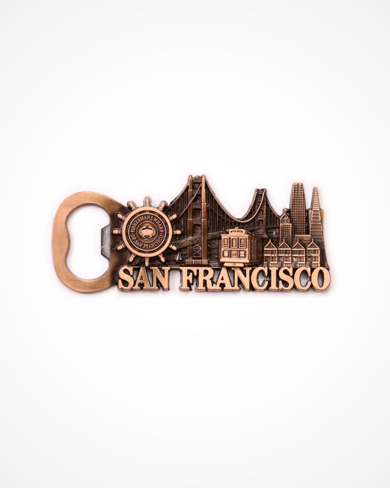 SF Skyline Opener Magnet