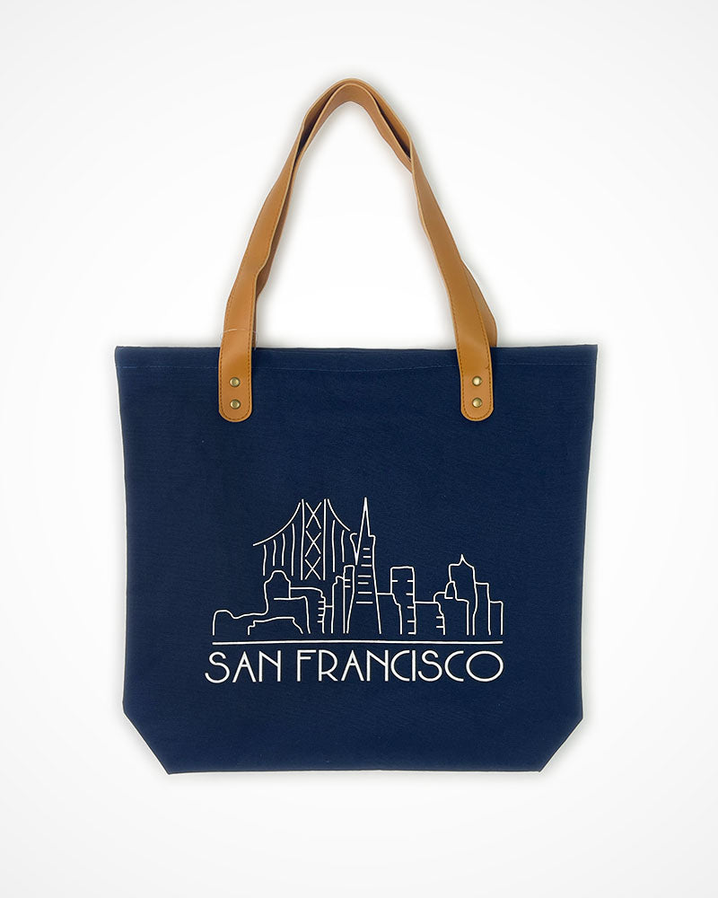 SF Skyline Tote Bag