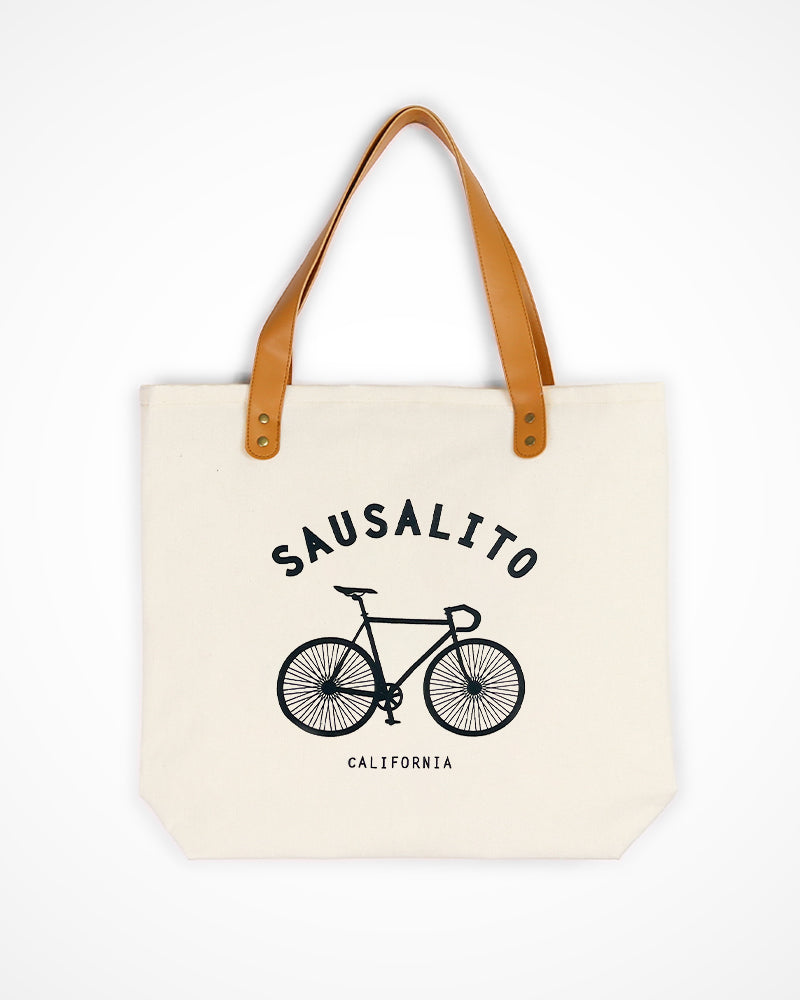 Sausalito Bike Tote Bag