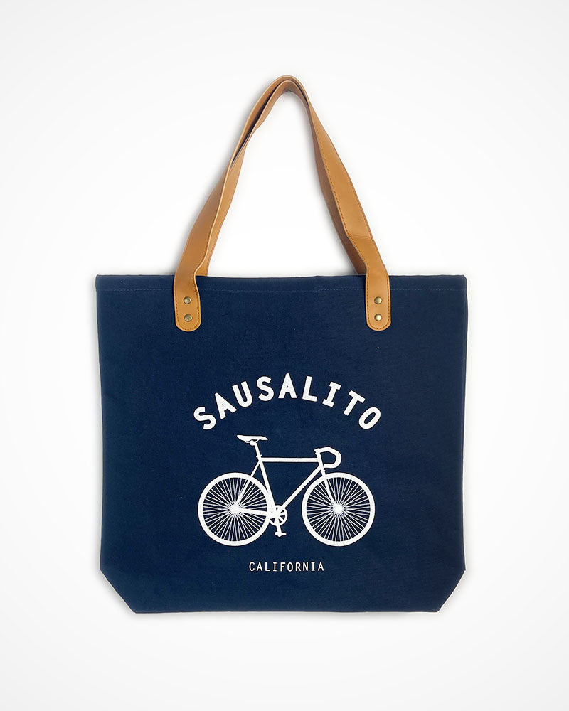 Sausalito Bike Tote Bag