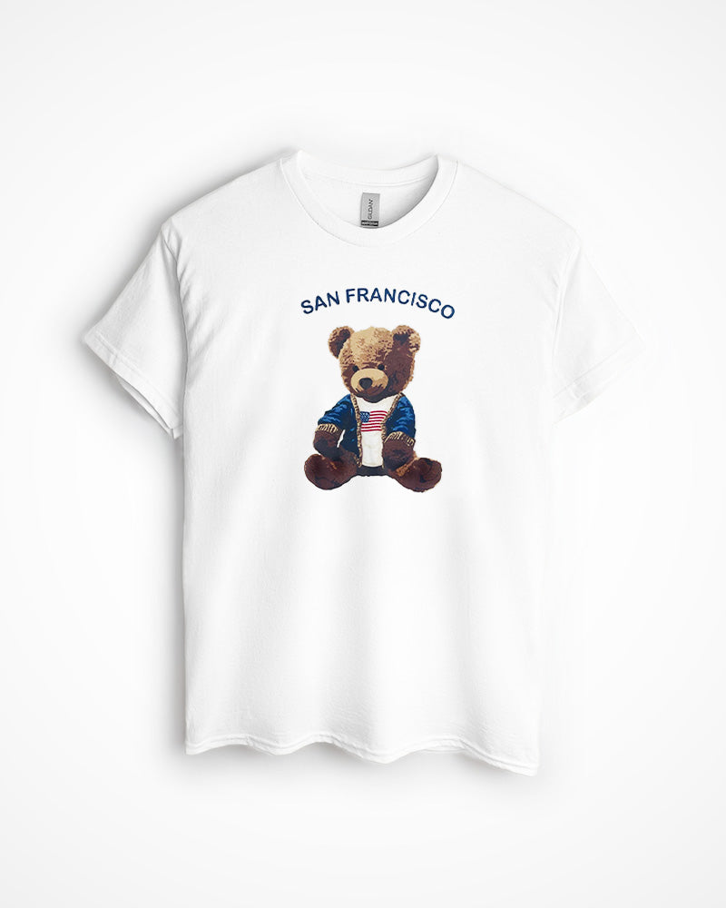 SF Teddy Bear Cardigan T-shirt