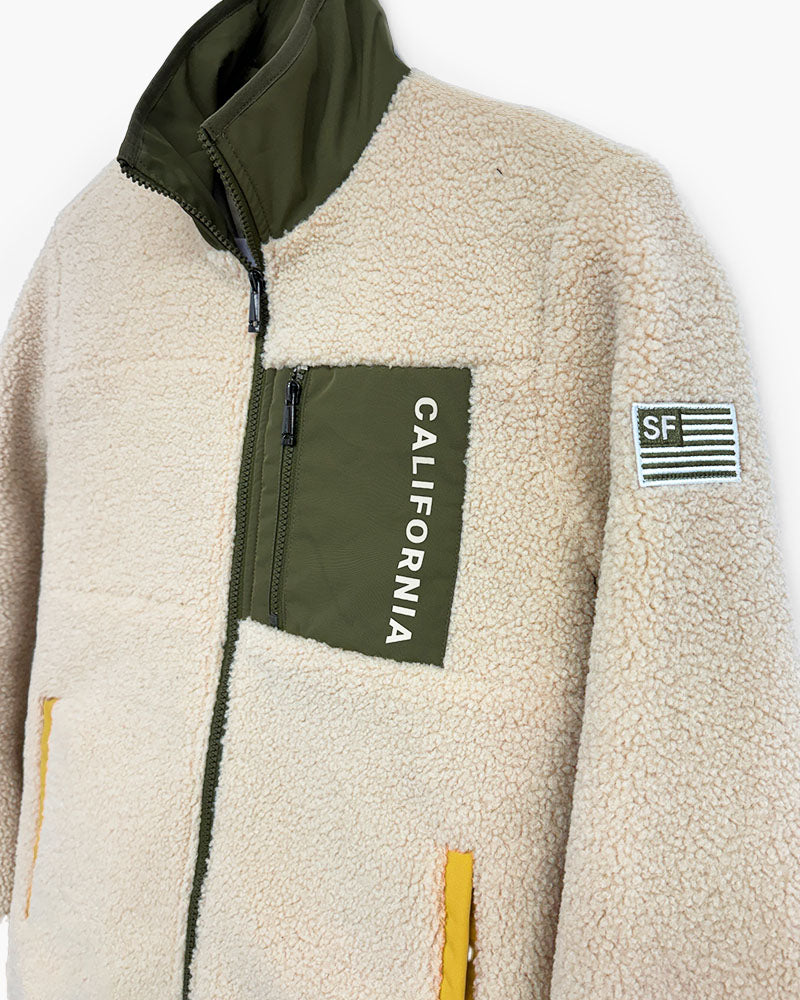 CA Sherpa Jacket – SF Citywear CA Sherpa Jacket – SF Citywear