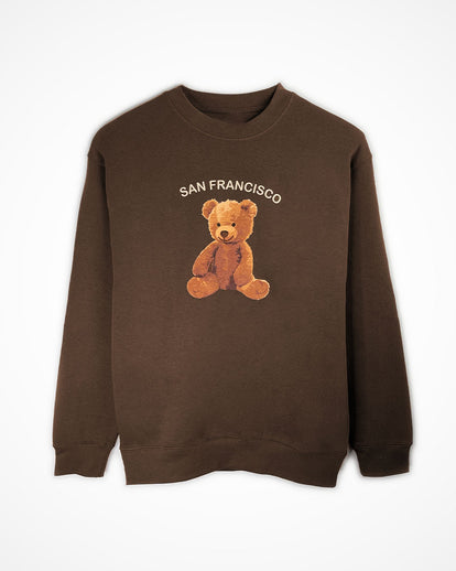 SF Teddy Bear Crewneck – SF Citywear