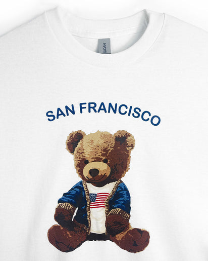 SF Teddy Bear Cardigan T-shirt – SF Citywear